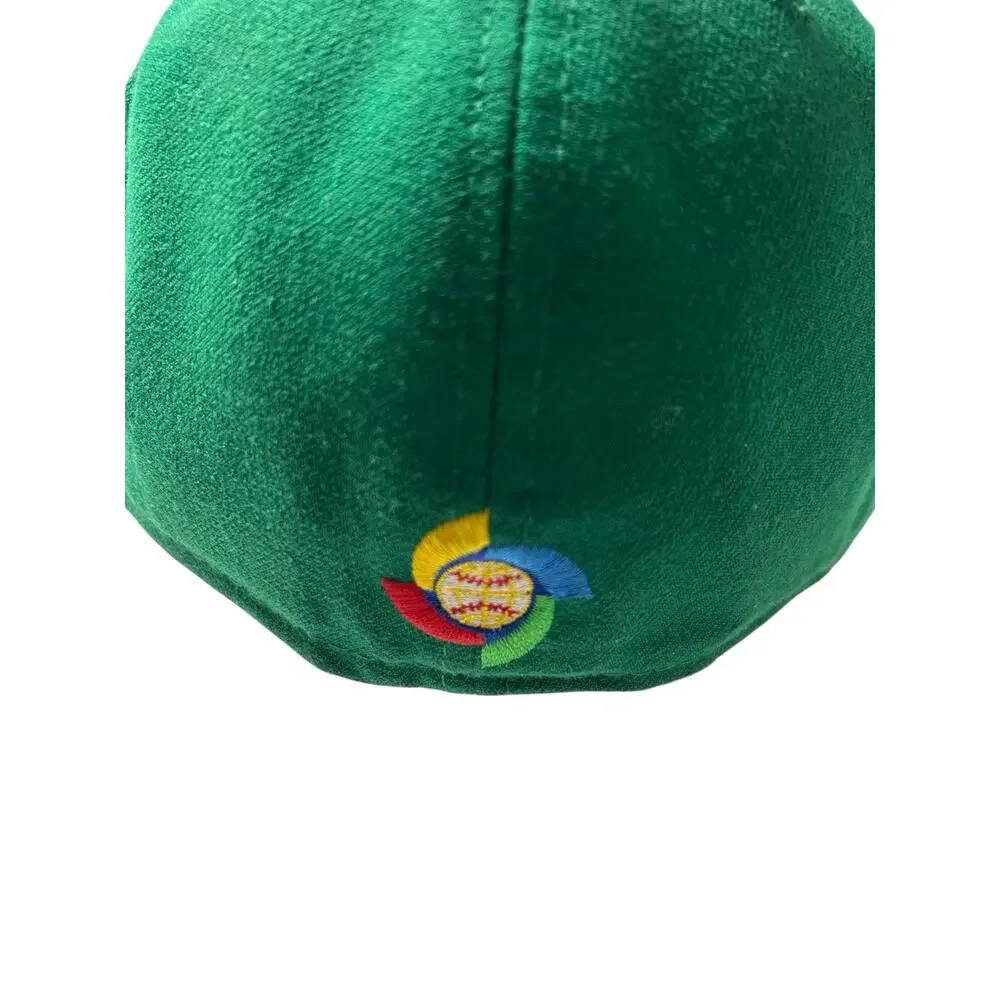 New Era Mexico World Baseball Classic 59Fifty Faux Ostrich Brim HAT 7 3/8 Fitted